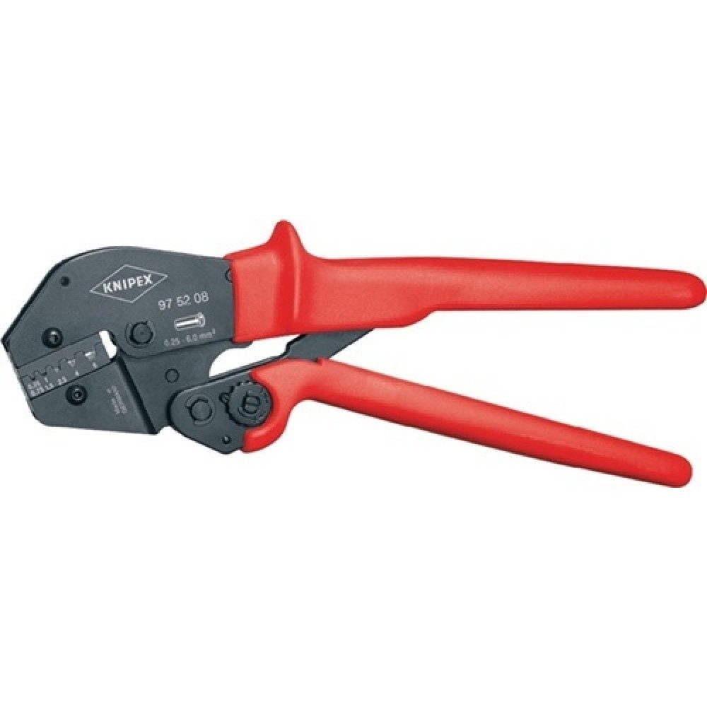 Pince à sertir longueur 250 mm 10/16/25 (AWG 7/5/3) mm² KNIPEX