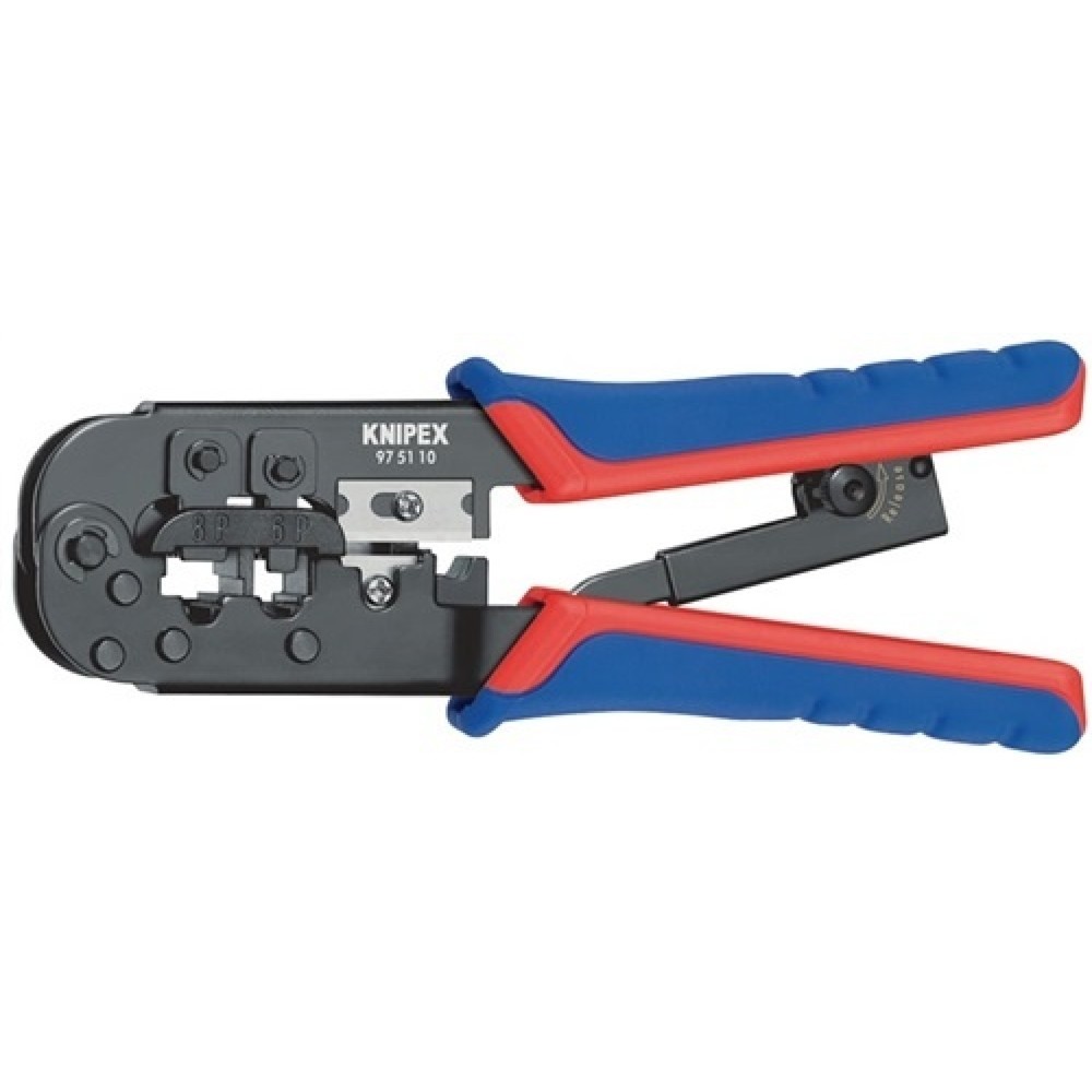 Pince à sertir pour fiches Western longueur 190 mm KNIPEX