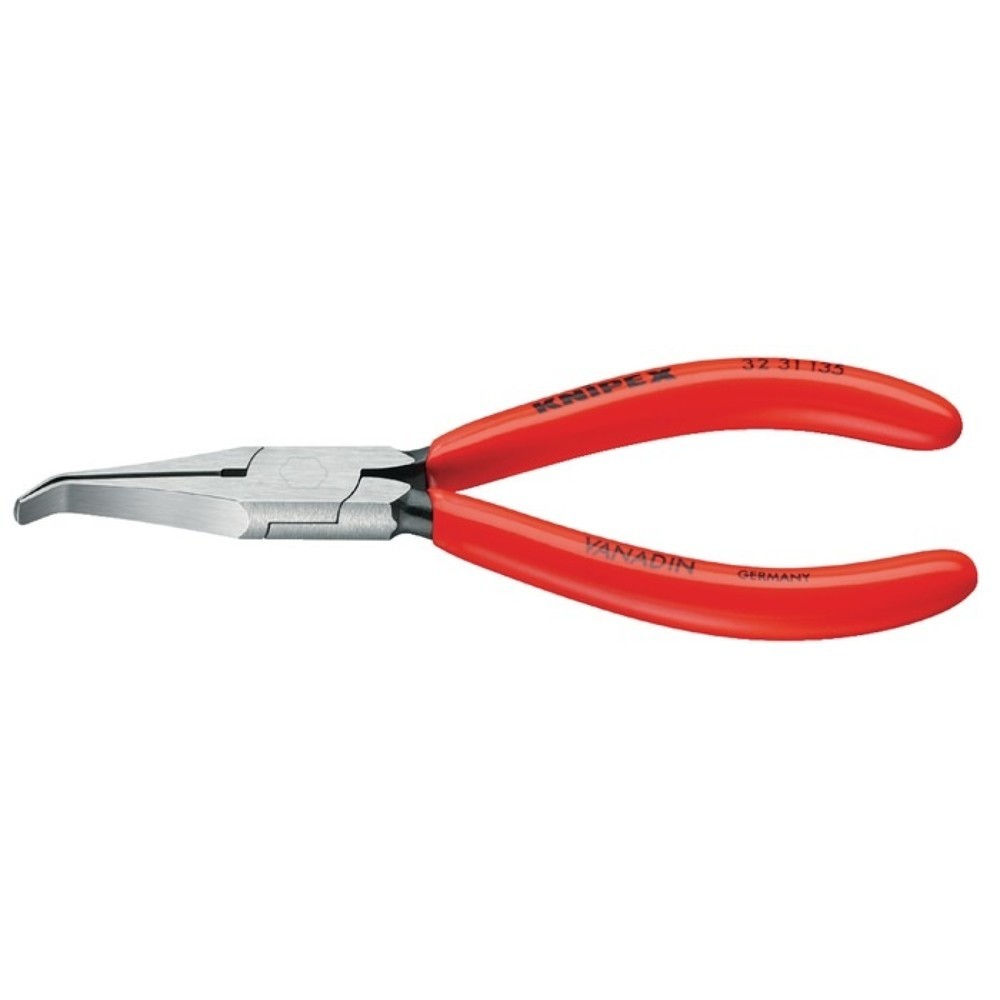 Pince d'ajustage longueur 135 mm droit plat revêtement en plastique KNIPEX