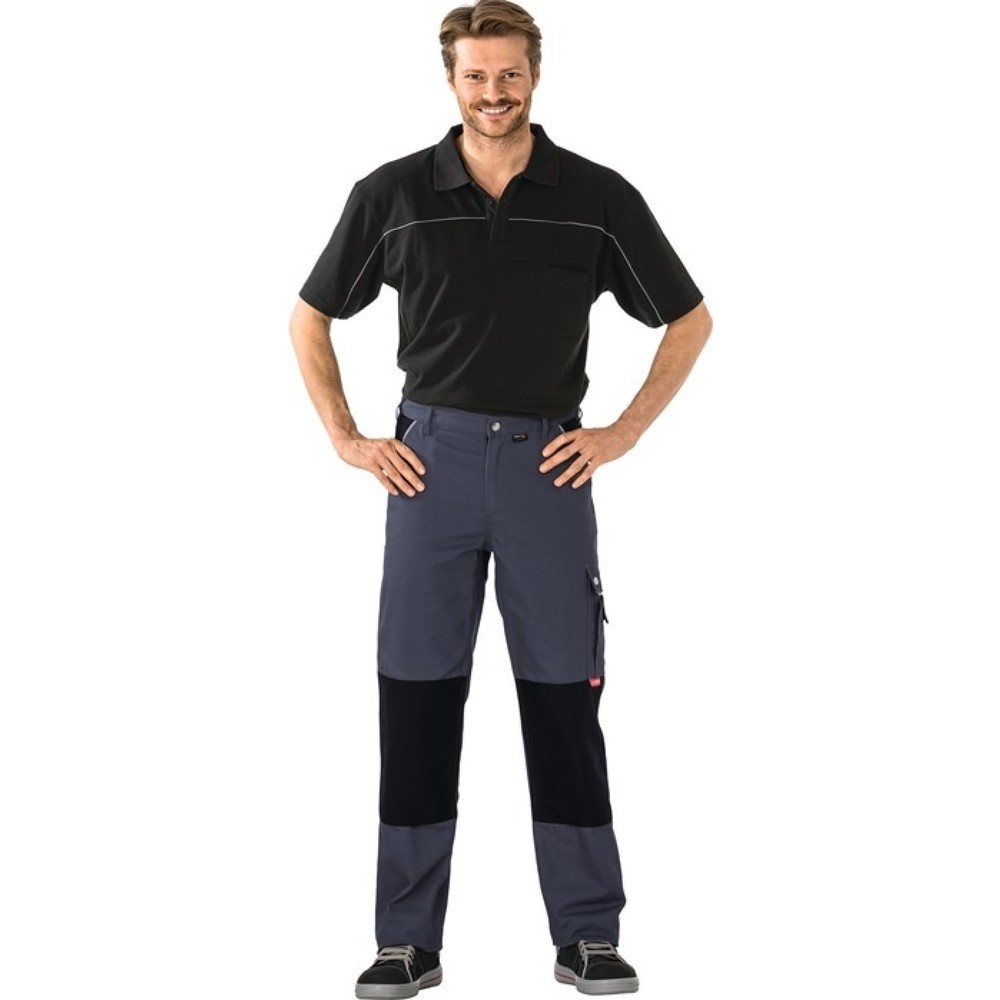 PLANAM Bundhose Canvas 320 Gr.52 grau/schwarz