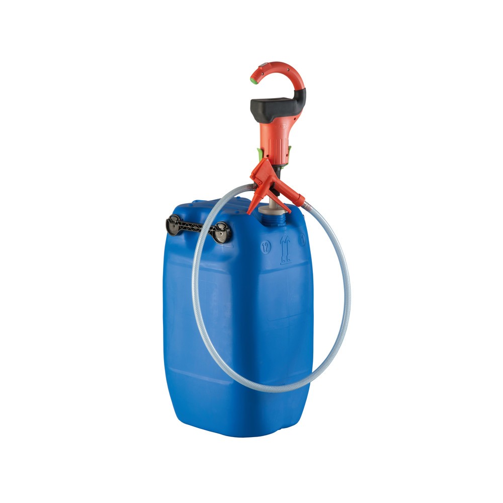 Pompe Combiflux avec moteur sans fil, puissance de refoulement max. 40 l/min, pour bidons