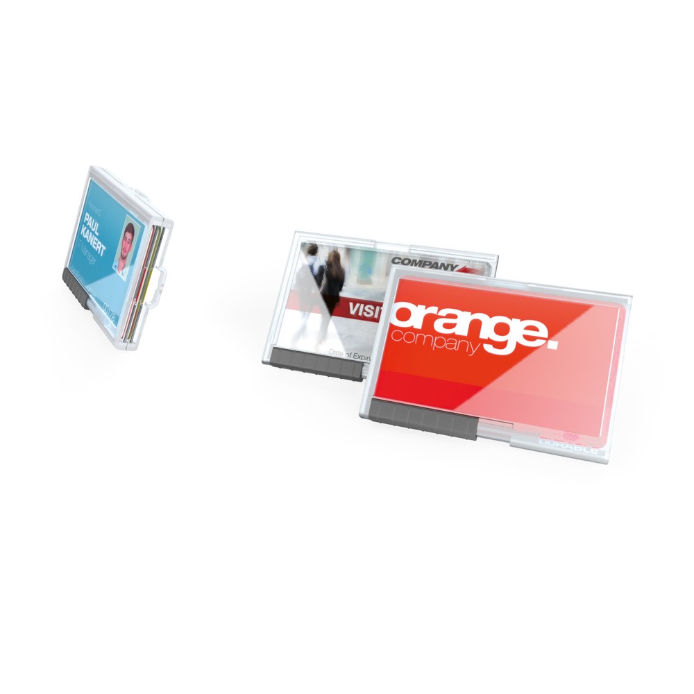 Porte-badge coulissant DURABLE Mono pour une carte d’entreprise