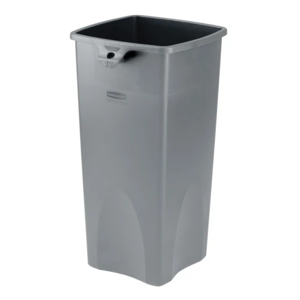 Collecteur de recyclage Rubbermaid®, 87 litres, gris