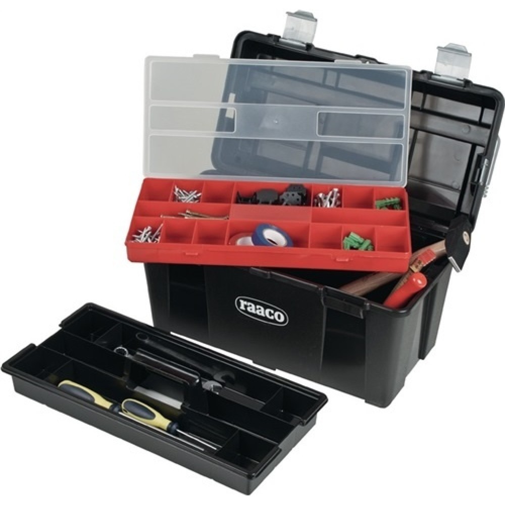 Werkzeugkoffer Toolbox 31-26 B445xT230xH235mm ABS Ku.raaco