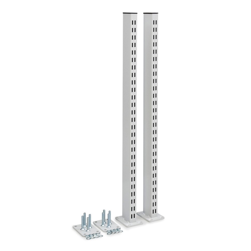 Rasterrohre für TRESTON TED-Arbeitstisch, mit Flansch, Höhe 790 mm, 2 Stk/VE