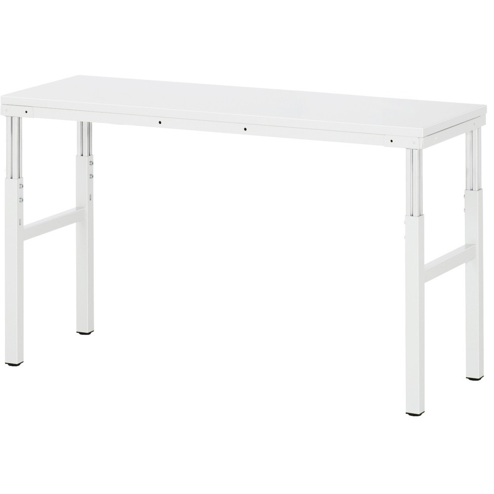 RAU Table de travail Série E, HxlxP 650-1 000 x 1 500 x 500 mm, plan de travail avec revêtement en mélamine