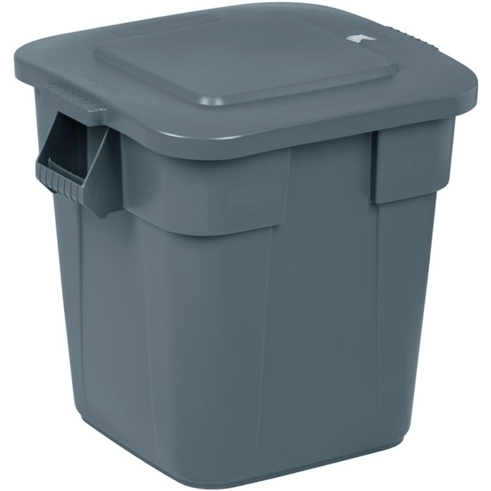 Conteneur polyvalent gris 105 l PE L545xl545xH570 mm RUBBERMAID