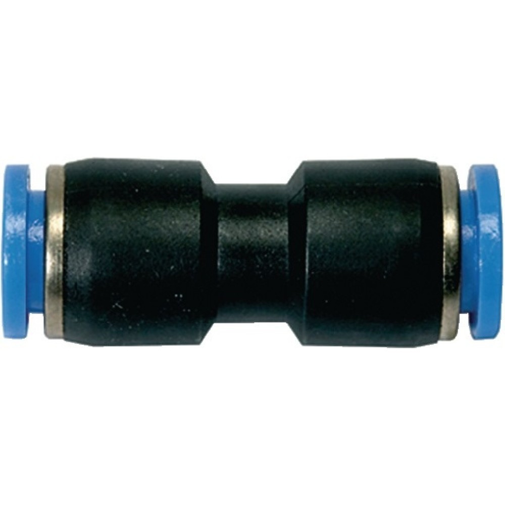 RIEGLER Gerade Steckverbindung Blaue Serie, 4 mm, L1 33,0 mm