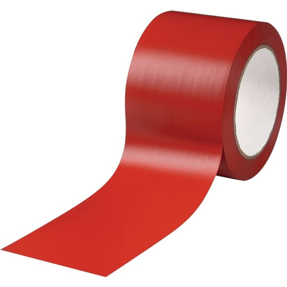 ROCOL Bodenmarkierungsband Easy Tape, rot, PVC, Rolle, Länge 33 m Breite 75 mm