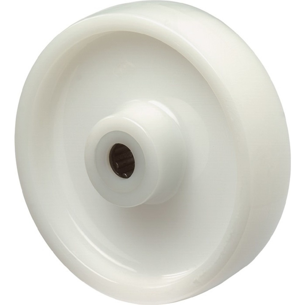 Roue de rechange, plastique, Ø de la roue 58 mm, capacité de charge 100 kg, Ø de l'axe 8 mm, longueur du moyeu 33 mm