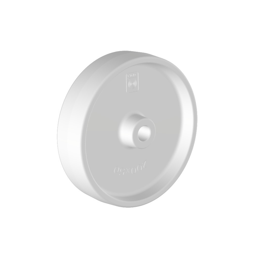 Roue en polyamide Wicke, palier lisse, Ø x largeur 80 x 35 mm, capacité de charge 150 kg