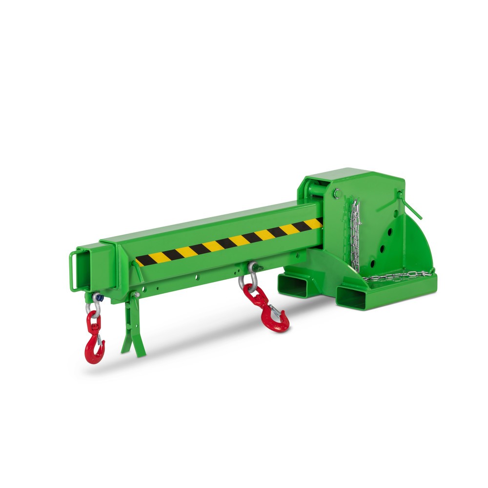 RR-Industrietechnik® Flèche de grue type RKT, capacité de charge 650 ‑ 3 000 kg, RAL 6 018 vert jaune