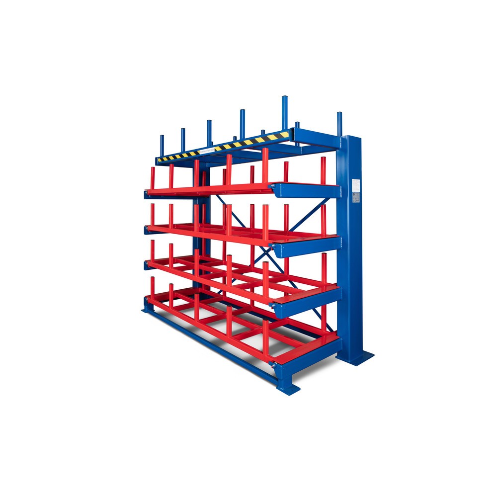 RR-Industrietechnik® Rayonnage à tiroirs pour produits longs Type RRL