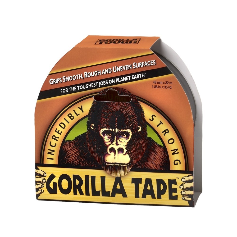 Ruban adhésif tissé haute performance Gorilla Tape®, longueur 11 m, largeur 48 mm