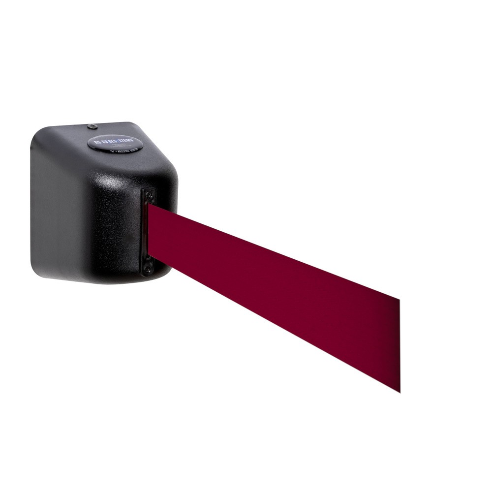 Sangle murale RS-GUIDESYSTEMS® avec boîtier en plastique, longueur d'extension 5 m, rouge bourgogne