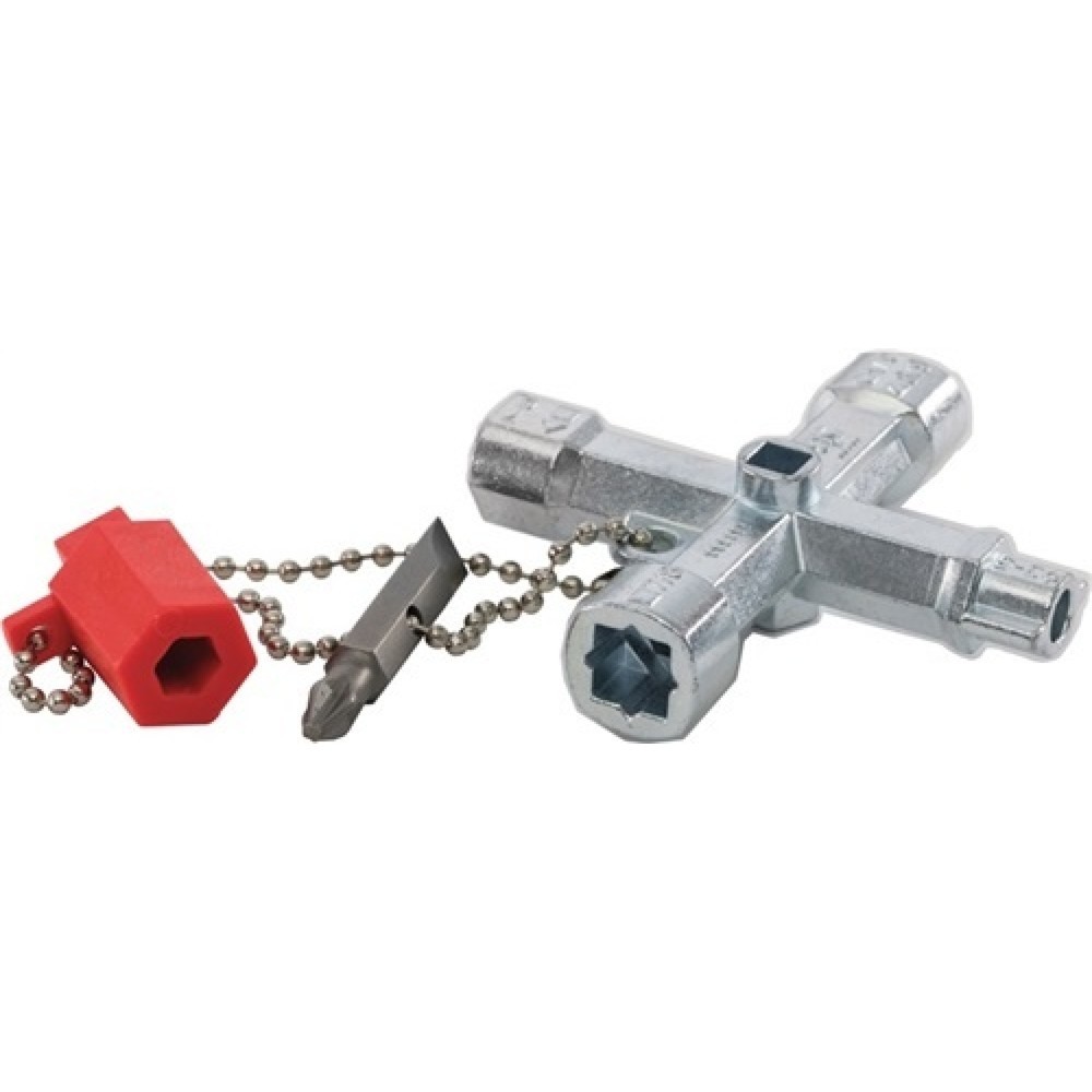 Schaltschrankschlüssel Doublehead Key 10 Funktionen Funktionen m.Bitadapter