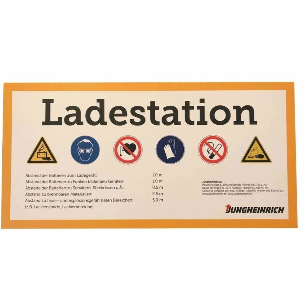 Schild Ladestation