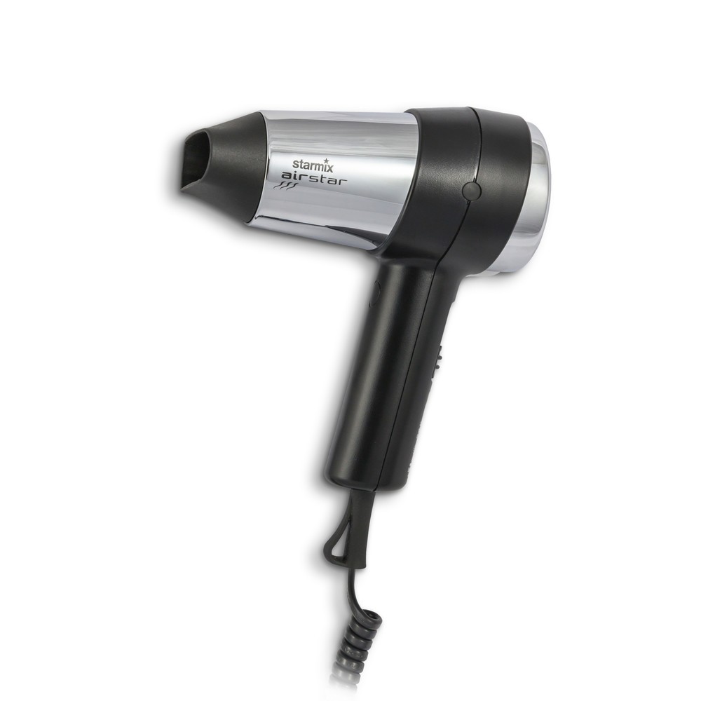 Sèche-cheveux manuel starmix TFC 16, 1.600 W, noir/chrome