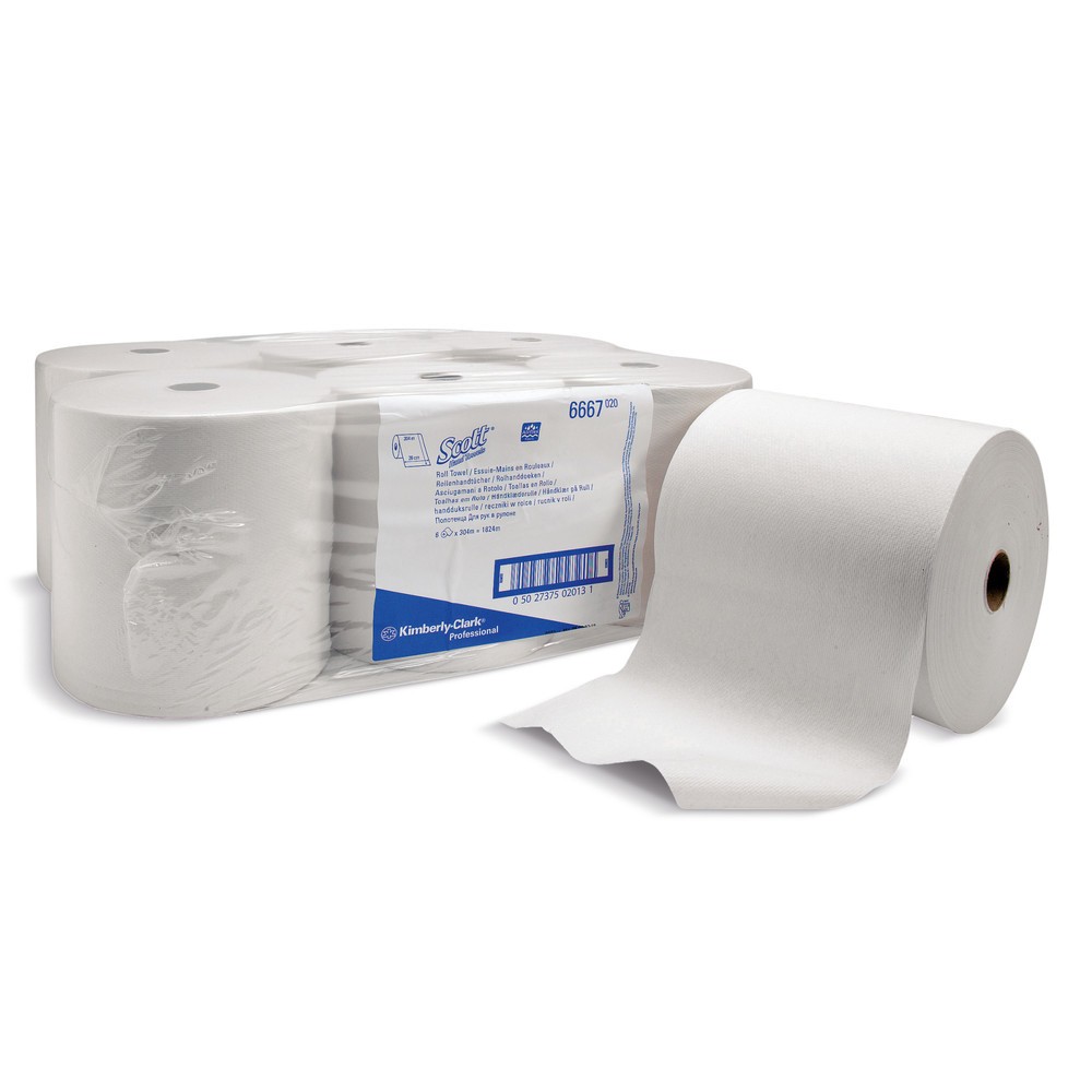 Essuie-mains SCOTT® pour distributeur SLIMROLL No-Touch, rouleau