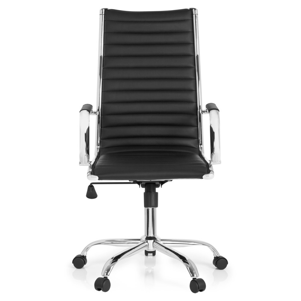 Siège de bureau / fauteuil de direction hjh OFFICE VEMONA 20 similicuir, noir