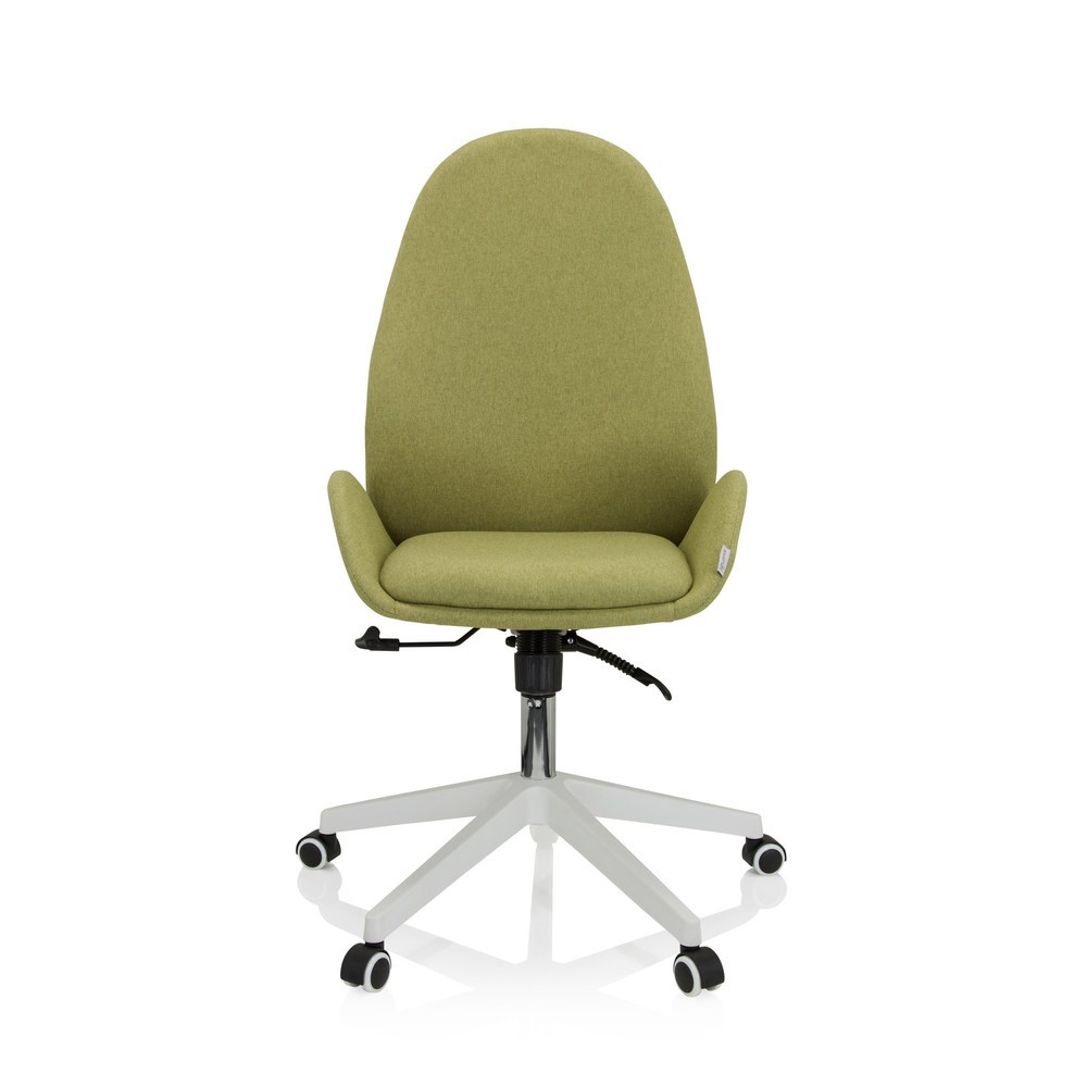 Chaise de bureau / chaise pivotante hjh OFFICE AVEA I tissu, vert