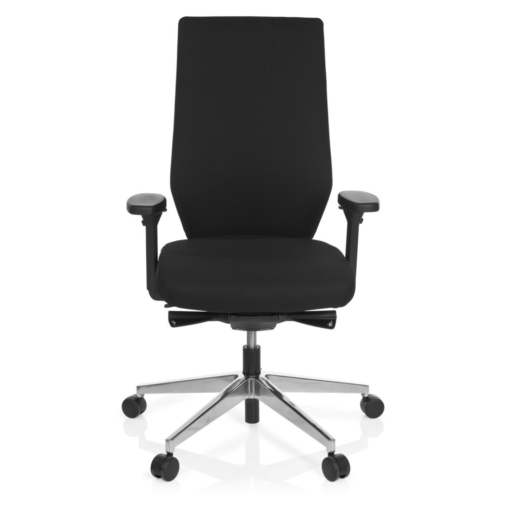 Siège de bureau / siège pivotant hjh OFFICE PRO-TEC 700 tissu, noir