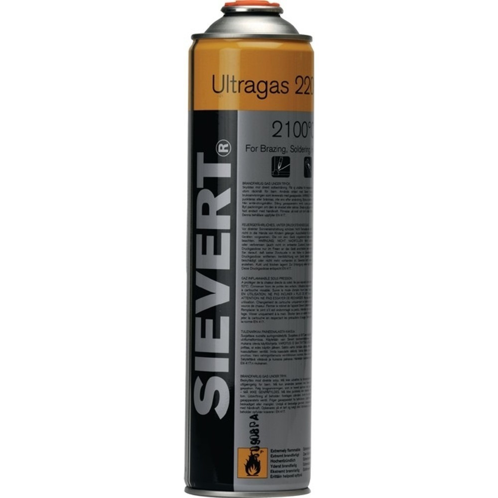 SIEVERT Schraubkartusche Ultragas 2205, 210 g 380 ml, 2100 °C