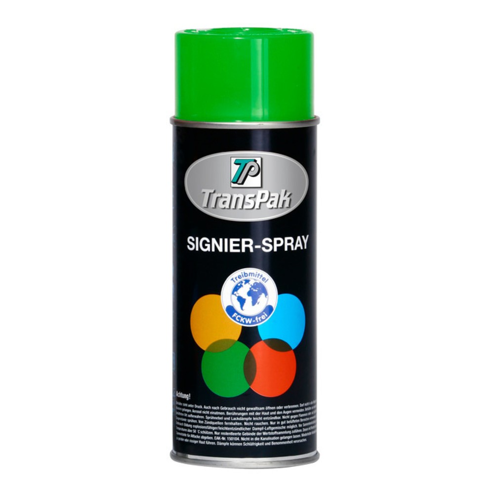 Signierspray grün