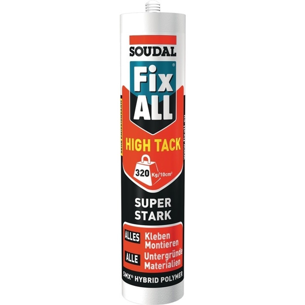 SOUDAL 1K-Hybrid-Polymer Fix All HT transp.305g Kartusche