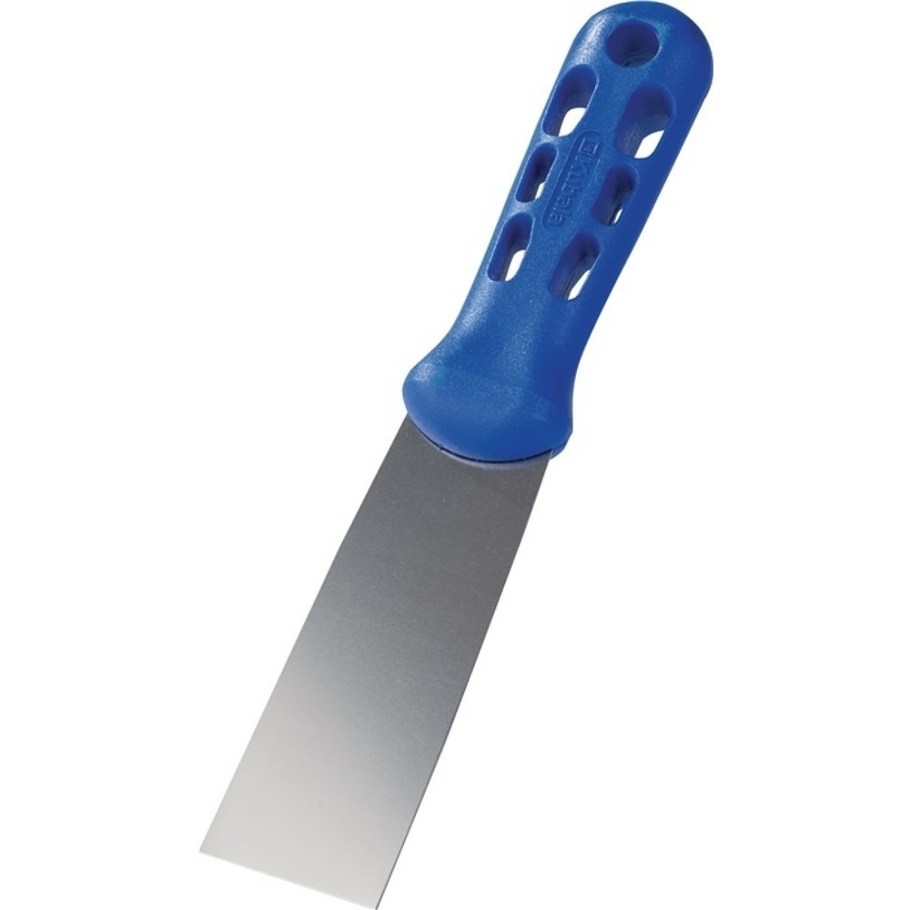 Spatule de peintre l. 80 mm polissage haute brillance plastique plat et ovale, b