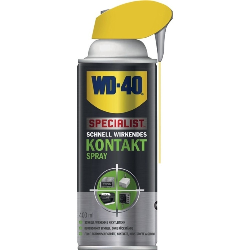 Produit nettoyant de contacts 400 ml bombe aérosol Smart Straw™ WD-40 SPECIALIST