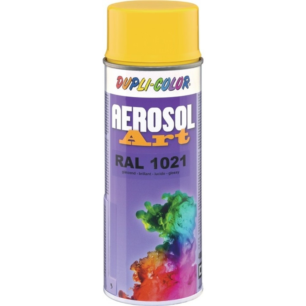 Produktabbildung Nr. 1: Bombe de peinture de couleur AEROSOL Art rouge pompier brillant RAL 3000 400 ml