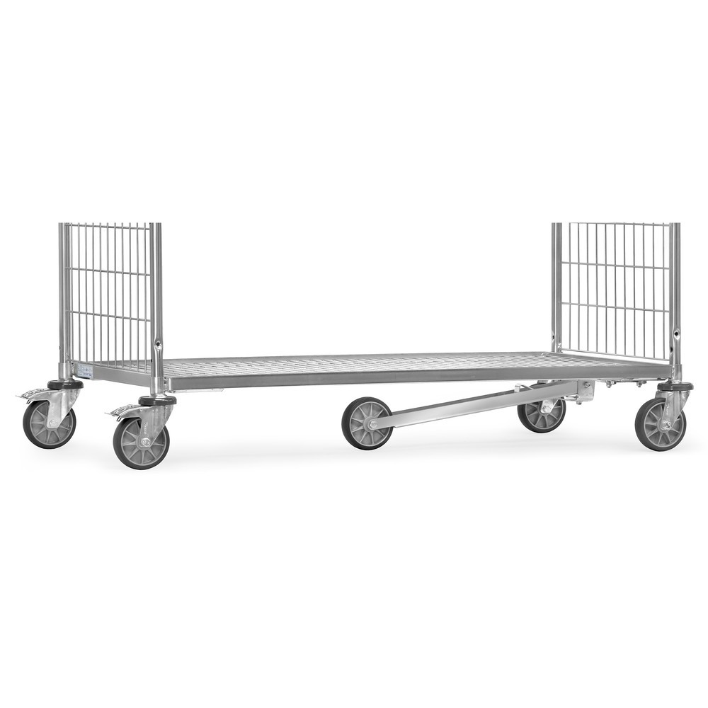 Spurrolle TPE für fetra® Kommissionierwagen, für Ladefläche BxT 510 x 650 mm