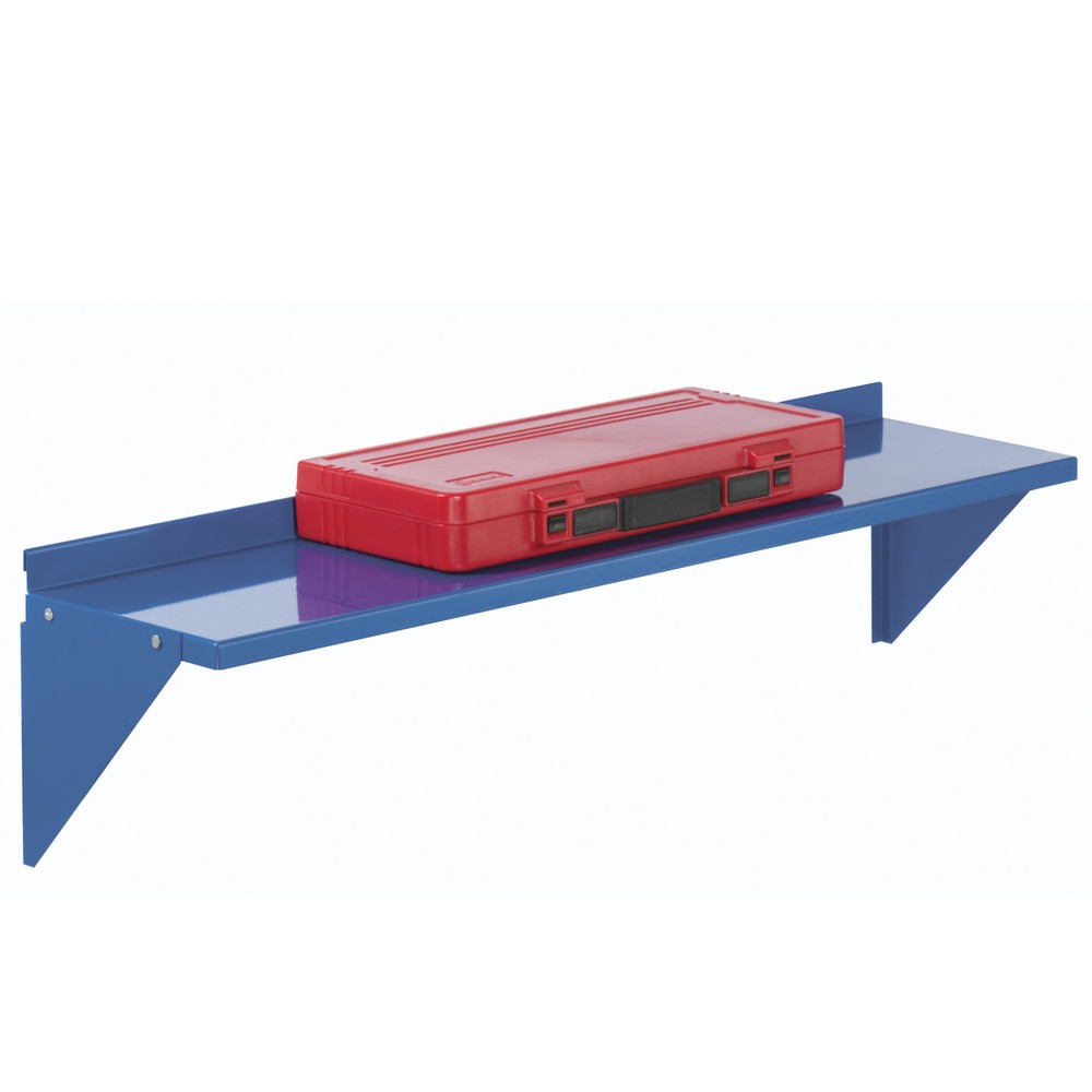 Stahlboden (gross) für Schlitzplatten, BxT 1.000 x 260 mm, lichtgrau