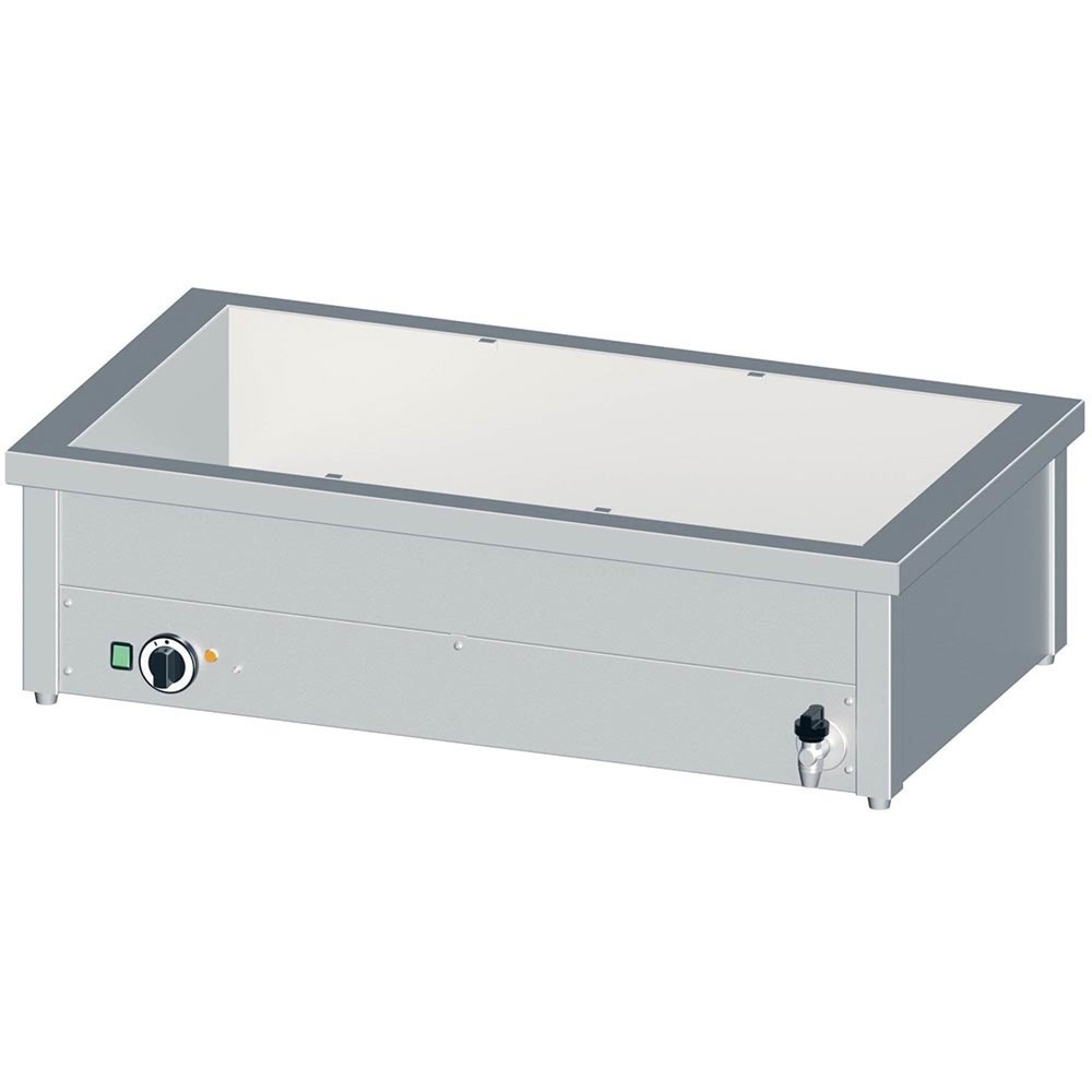 Stalgast Bain-Marie Tischgerät mit einem Becken, für 2x GN1/760x600x310 mm