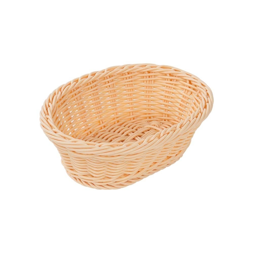 Stalgast Brot- und Obstkorb oval, stabiles Geflecht, Polypropylen, 235 x 150 x 70 mm (BxTxH)