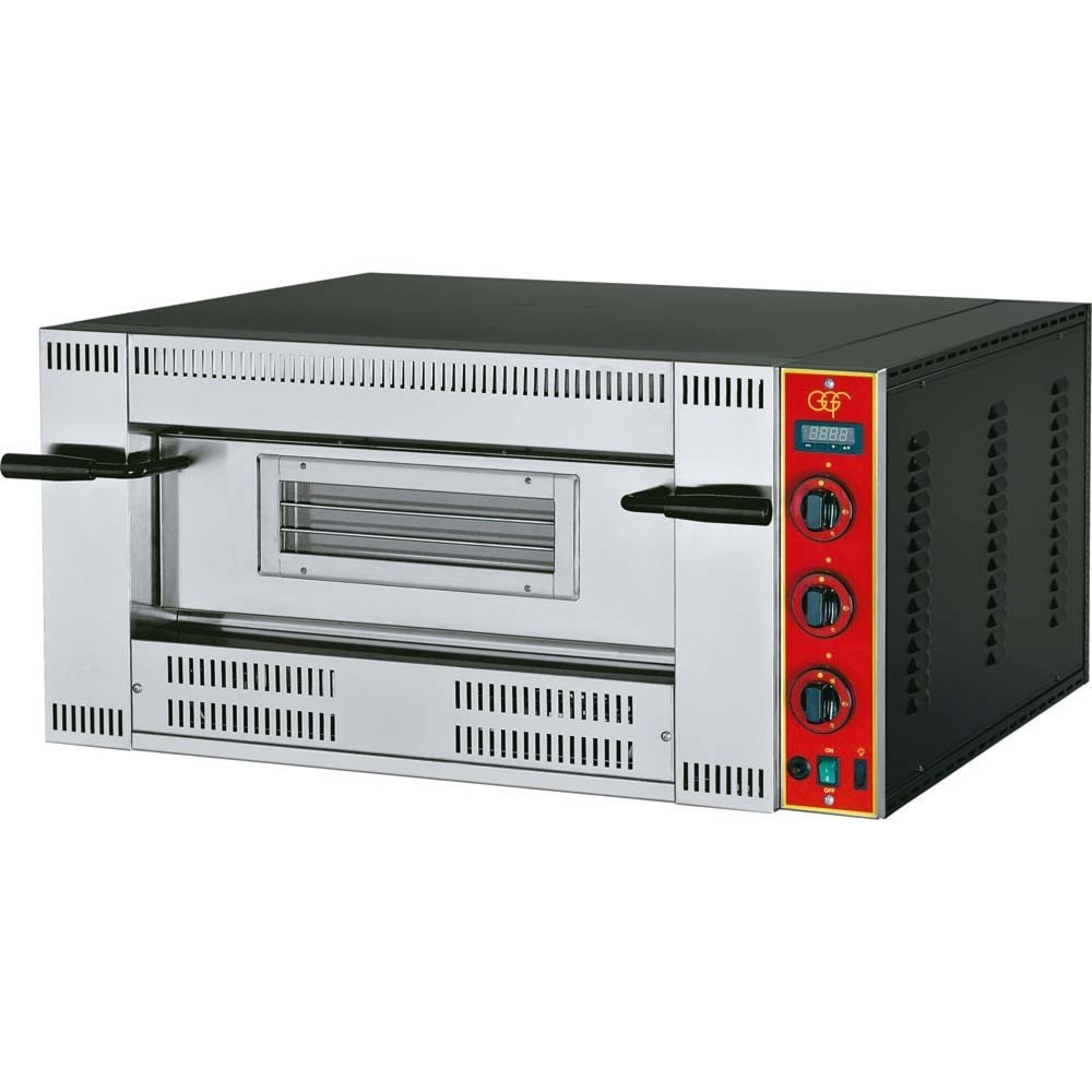 Stalgast Gas Pizzaofen für 4 Pizzen á 360 mm, 17,0 kW