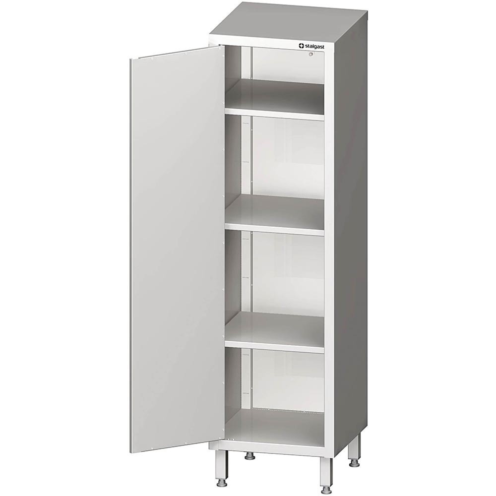 Stalgast Hochschrank mit Flügeltür, 400x500x1800 mm, verschweisst