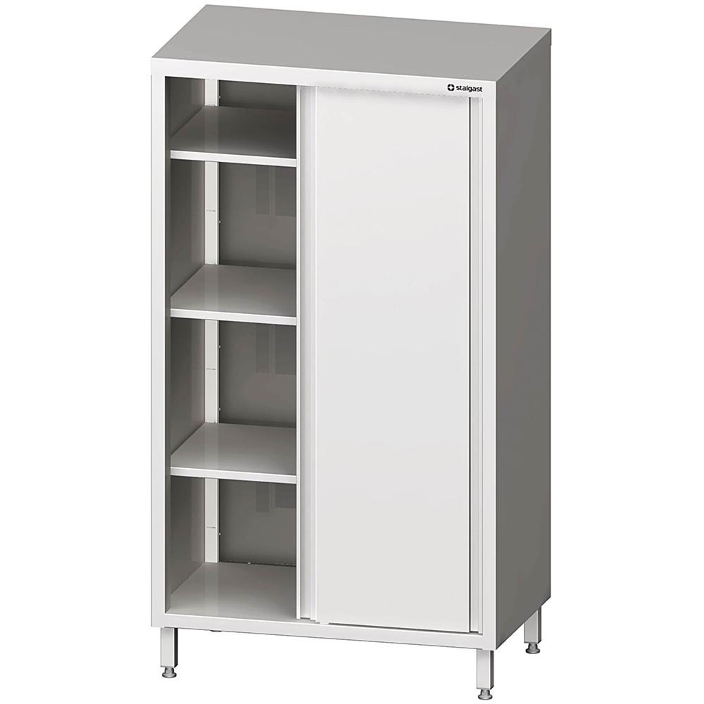 Stalgast Hochschrank mit Schiebetüren, 800x500x1800 mm, verschweisst