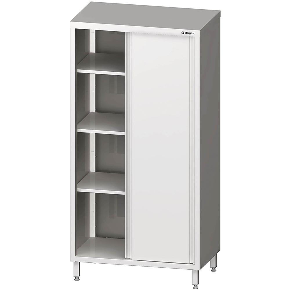 Stalgast Hochschrank mit Schiebetüren, 800x500x2000 mm, verschweißt