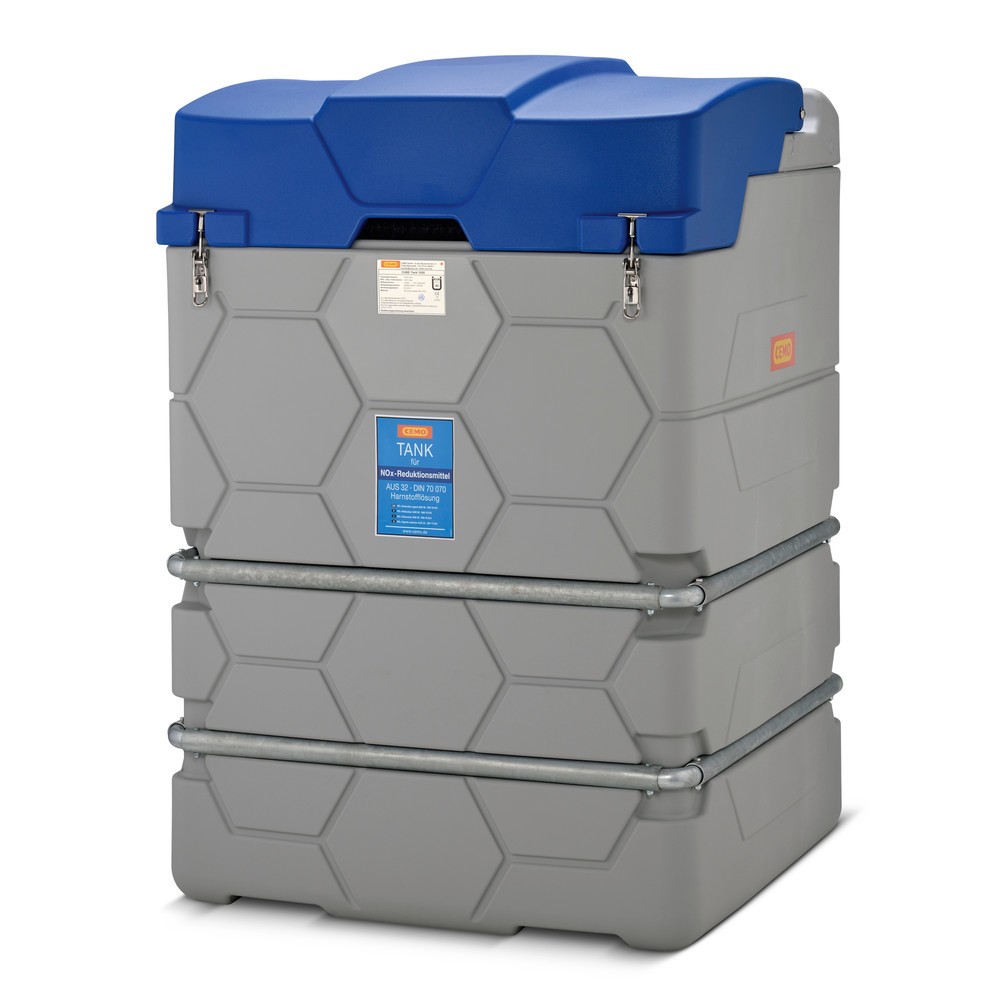 Station ravitailleuse CEMO CUBE pour AdBlue®, 1 500 l, Outdoor Premium