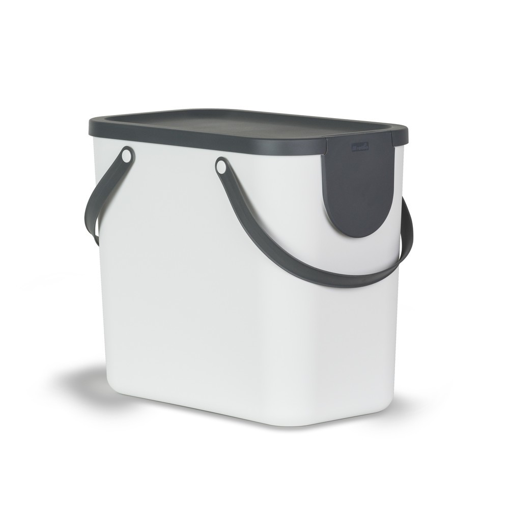 rothopro® ALBULA Système de recyclage des déchets, 25 litres, blanc