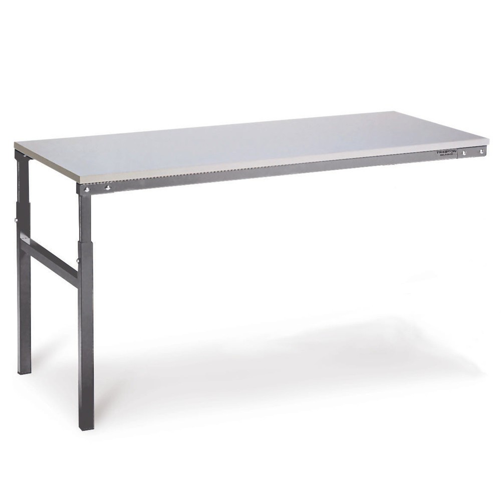 Table d’appoint pour système de poste de travail, réglable en hauteur, FP 150 kg, LxP 700 x 500 mm