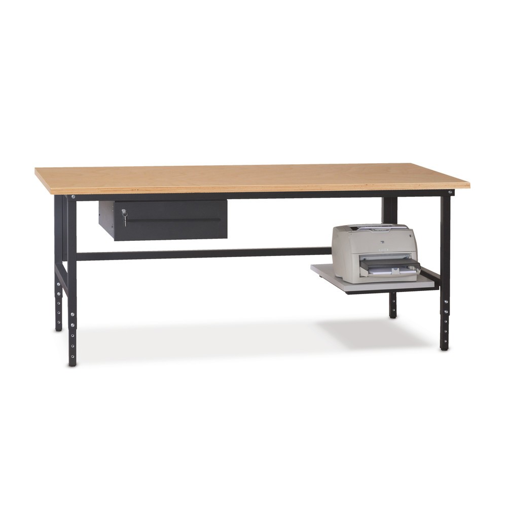 Table d’emballage simple Multiplex, HxlxP 710-960 x 2 000 x 900 mm