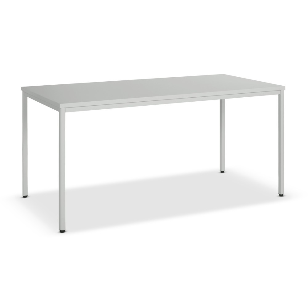 Table multi-usages, surface insensible aux rayures, 4 pieds à patins de sol, HxlxP 750 x 1 600 x 800 mm