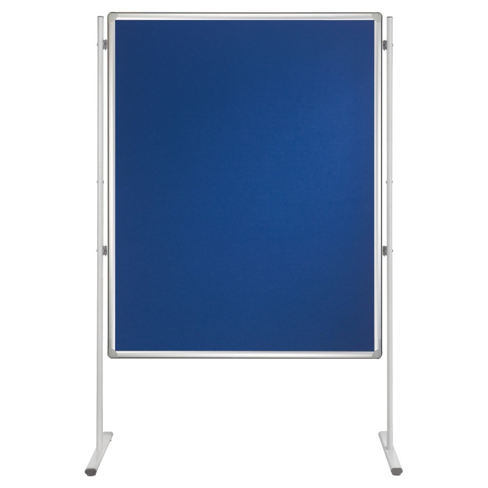 Tableau en feutre FRANKEN Premium, H x l 1 200 x 900 mm, bleu