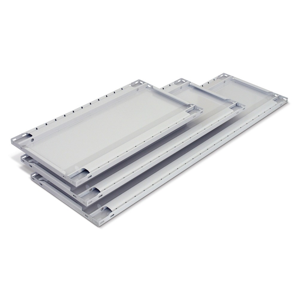 Tablette pour rayonnage à tablettes META système enfichable, FL, 150 kg, gris clair, l x P 1 000 x 300 mm