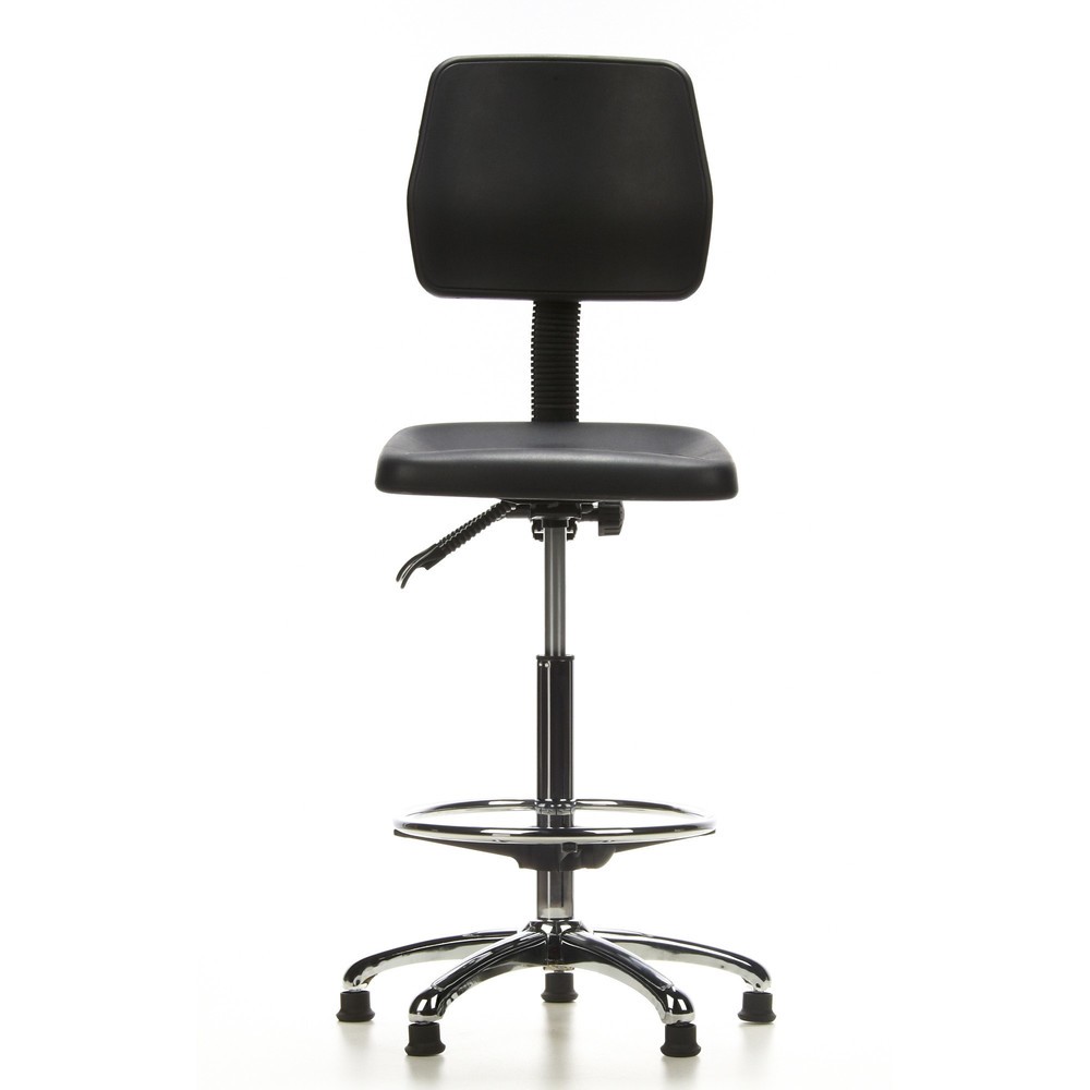 Tabouret / tabouret pivotant hjh OFFICE TOP WORK 11 mousse rigide, noir