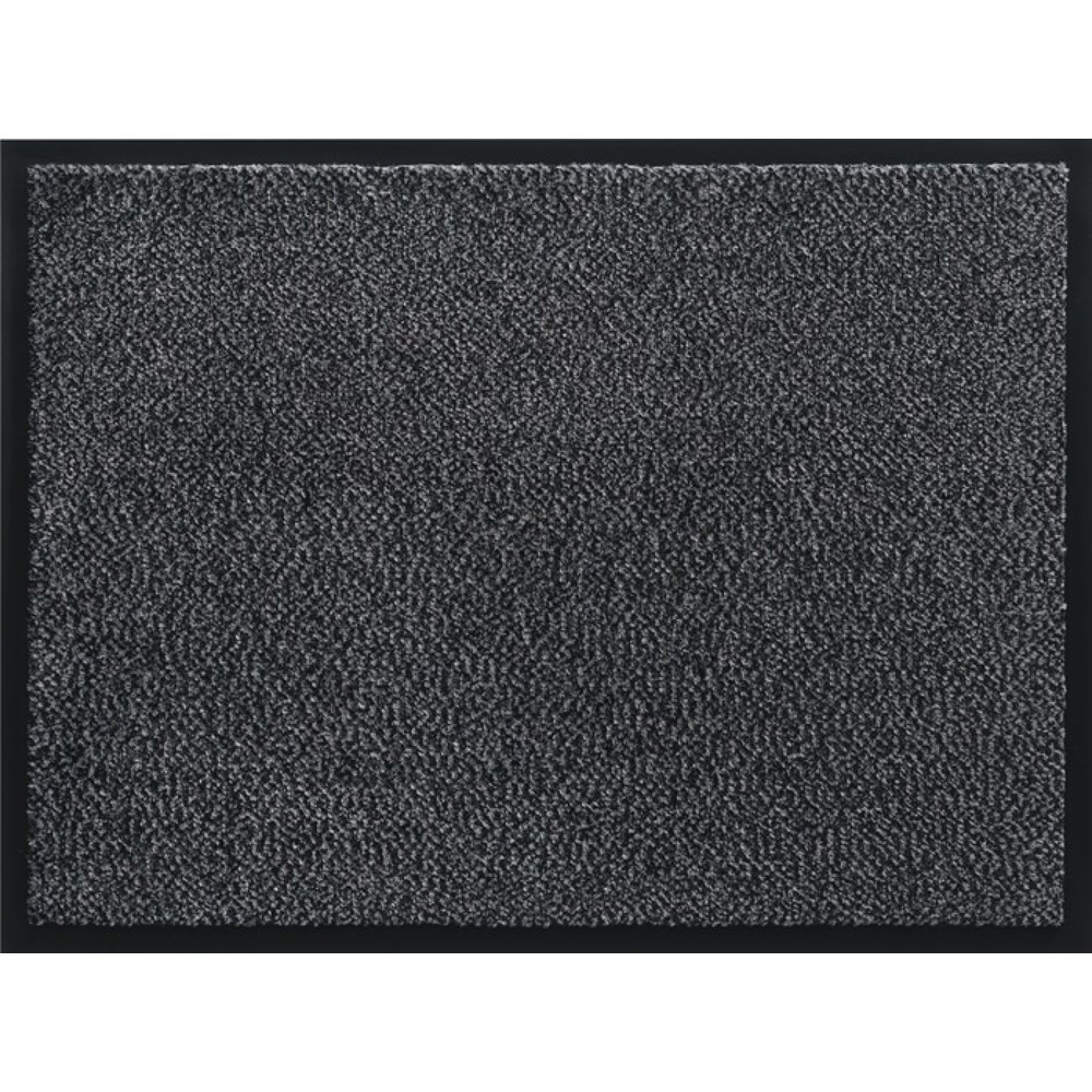 Paillasson, L 400 x l 600 x E 5 mm, anthracite polypropylène