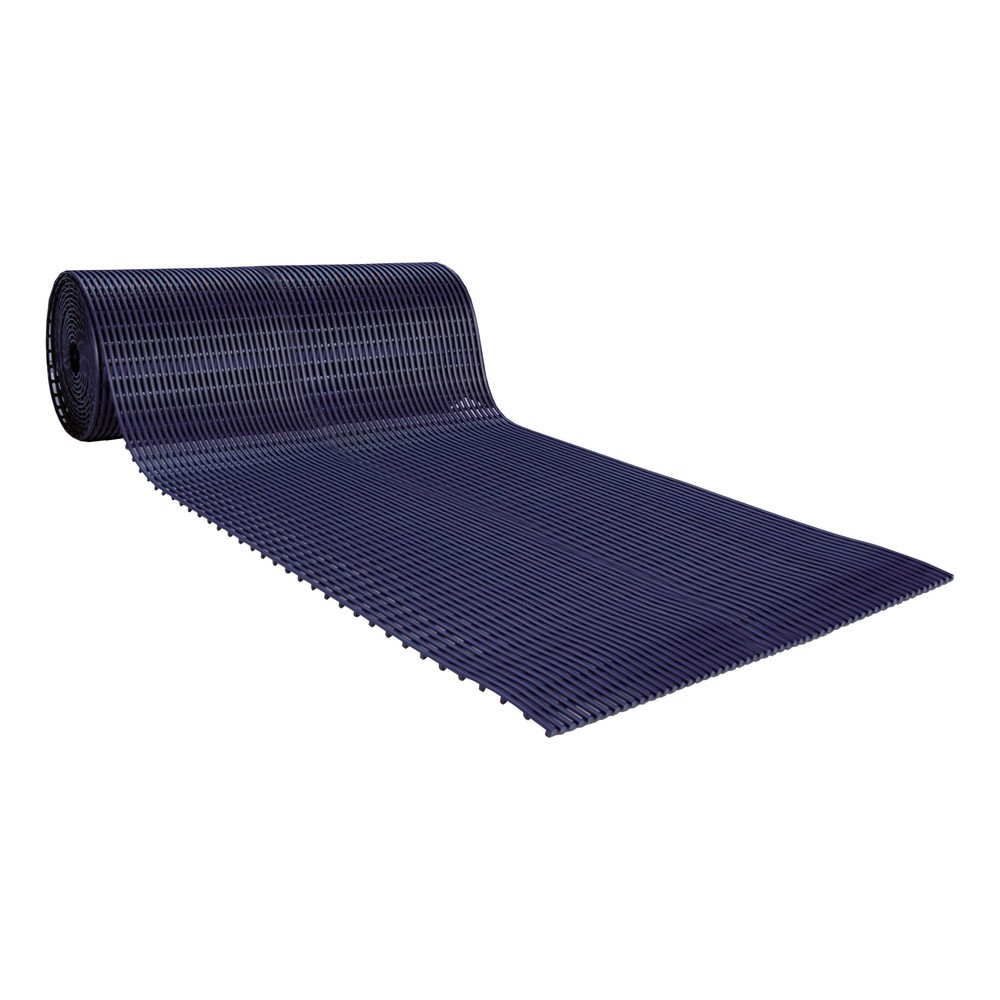 Tapis en treillis Heronrib 2000 Flex, PVC, découpe par mètre linéaire x 1 000 mm, bleu